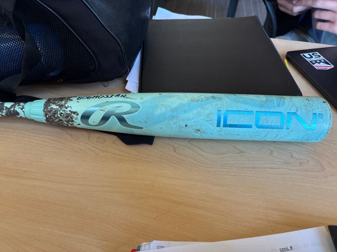 2026 Rawlings Icon Composite BBCOR Certified Bat (-3) 29 oz 32" (Used)