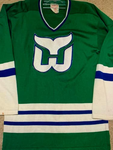 Vintage Sandow SK Hartford Whalers Jersey