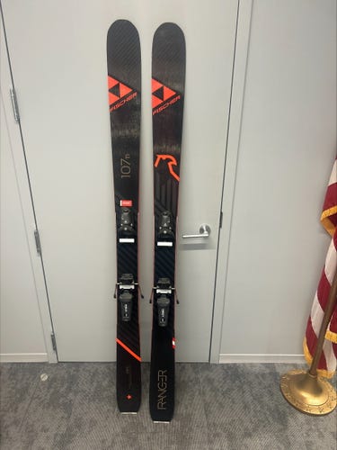 2020 Fischer Ranger 107 Ti Big Mountain Skis 182cm with Bindings (Used)