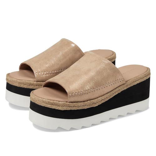 Free People Santorini Sandals Women's US 8 Rose Gold Leather Espadrille NCZ25