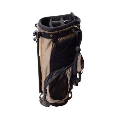 Used Knight STAND BAG Mens Stand Bag Tan And Black 11760-S000090412