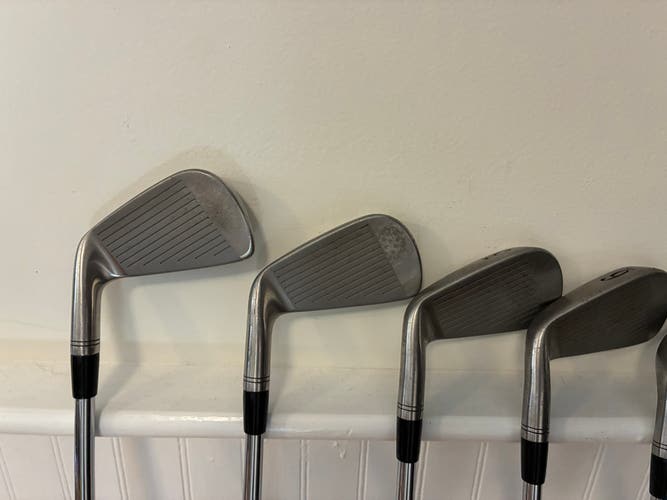 Men's 2006 Titleist 755 Forged Right Handed Iron Set Regular Flex Steel Shaft (Used)