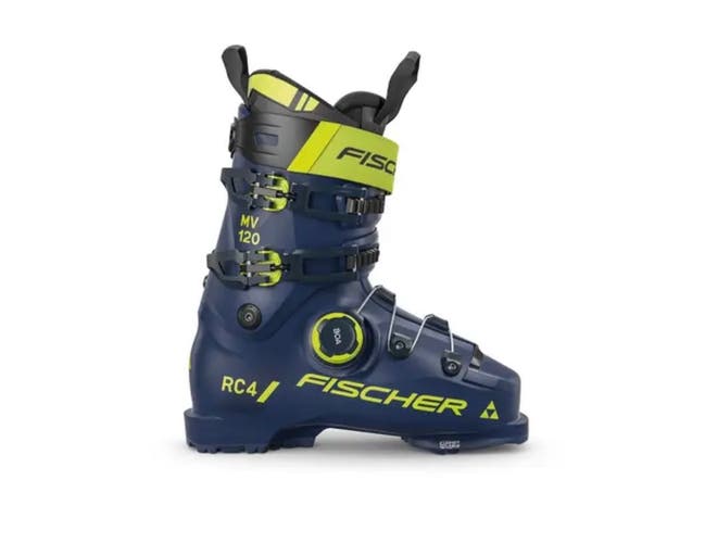 New Fischer RC4 120 MV Boa GW ski boots; Size: 30.5