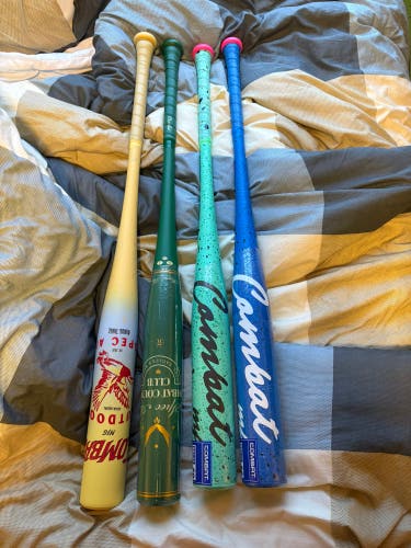 Combat MFG Spec A1 Alloy BBCOR Certified Bat (-3) 31 oz 34" (New)