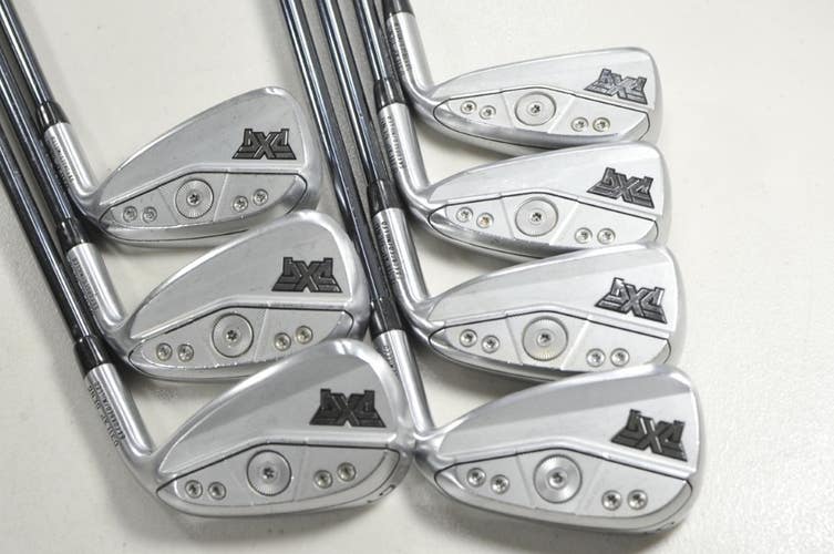 PXG Gen6 0311 XP 5-W,GW Iron Set Stiff Right Recoil Dart F4 75 Graphite # 214973