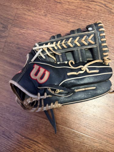 Wilson A2000 RH Outfield Baseball Glove 12.75" (Used)