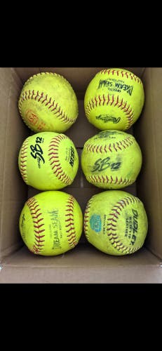 Rawlings Softball 6 Pack (Used)