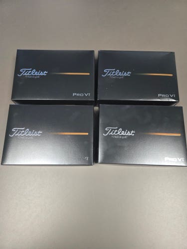 Titleist Pro V1 Balls 48 Pack (4 Dozen) (New)