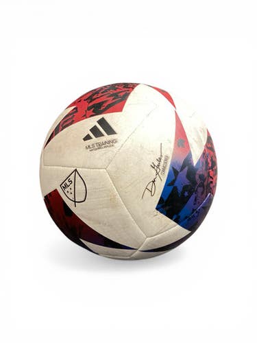 Used Adidas MLS TRAINING BALL All Size Soccer Ball White 5 11846-S000102886