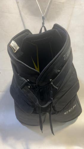 Used CCM TACKS PREMIER SZ XL Junior Goalie Pant Black XL 11615-S000273448