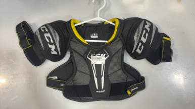 Used CCM TACKS 9550 JR MD Junior Shoulder Pads MD 11615-S000275116