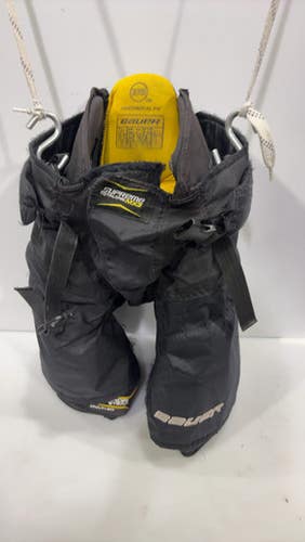 Bauer Used Medium Black Junior Hockey Pants