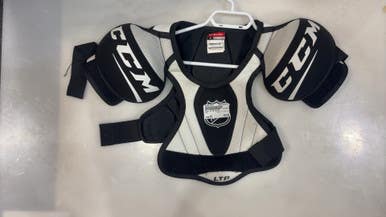 Used CCM LTP JR SM SP Junior Shoulder Pads SM 11615-S000270324
