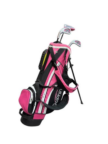 Used GFX 728 JR LH SET Jr Package Set LH Black And Pink 5 Piece 11835-C000206386