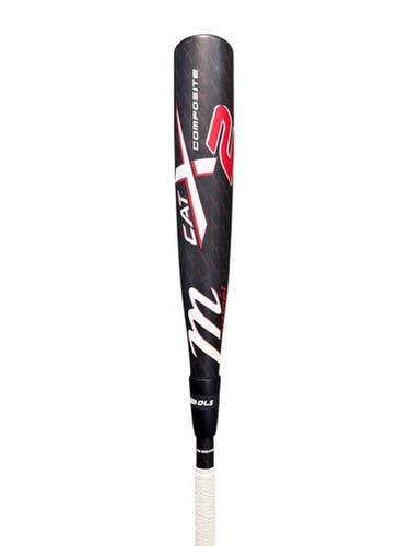 Used Marucci MJBBCCPX2 BB/SB USSSA 2 3/4 Bat White/Black/Red 27" 11835-S000206445