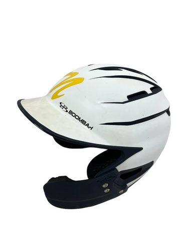 Used BoomBah BBH2SP Batting Helmet No Mask White One Size 11692-S000147106