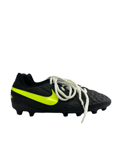 Used Nike TIEMPO Soccer Cleats Black Junior 05 11692-S000149054