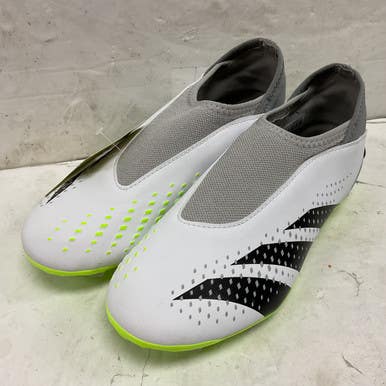 Used Adidas Predator Accuracy.3 IF2265 Soccer Cleats White Junior 05.5 11855-S000201529