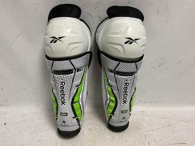 Used Reebok 16K Senior Shin Guards White 15" 11855-S000201559