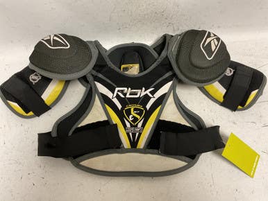 Used Reebok SC1 Junior Shoulder Pads Black LG 11855-S000201555