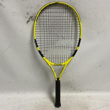 Used Babolat NADAL JR Junior Tennis Racquet Yellow 25" 11855-S000201547
