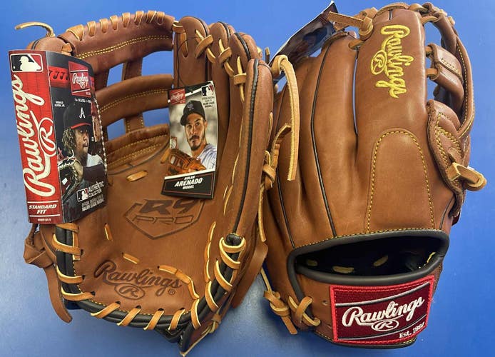 NEW! Rawlings R9 Pro Nolan Arenado Baseball Glove - 11 3/4 INCHES