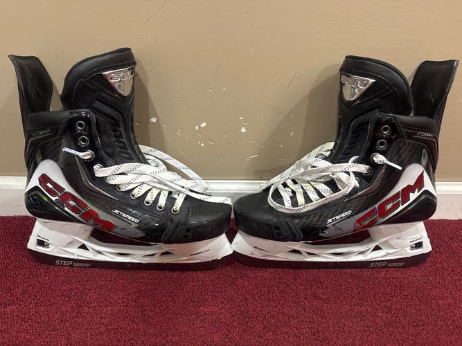 CCM JetSpeed FT8 Pro Hockey Skates Pro Stock 8 3/4 Item#LGFT8