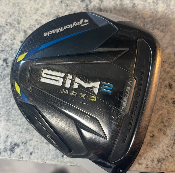 Men's TaylorMade SIM2 MAX Right Handed Fairway Wood Regular Flex 3 Wood (Used)