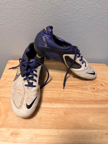 Purple Men's Size M 10.0 (W 11.0) Nike Ctr360 Maestri iii Molded Cleats Cleats (Used)