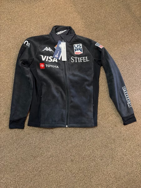US Ski Team Gray Unisex Adult XL Fleece (New)