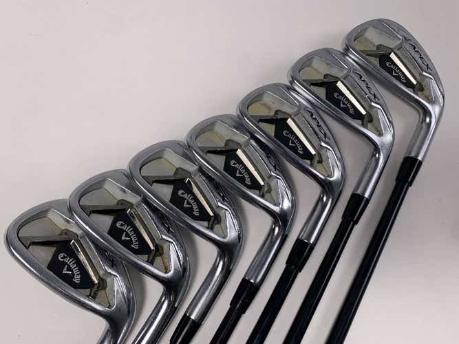Callaway Apex 21 Iron Set 5-PW+GW KBS TGI 60 Regular RH Midsize Grips