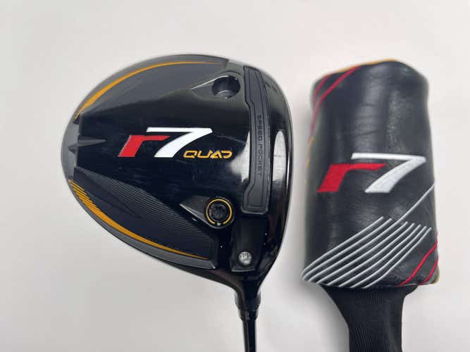 TaylorMade R7 Quad Mini Driver 15.5* Fujikura Speeder MD 5-R Regular RH HC