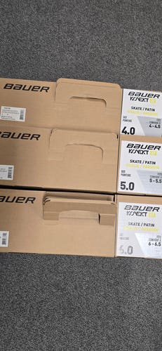 2024 Bauer Konekt 2 Hockey Goalie Skates Regular Width Intermediate (New)