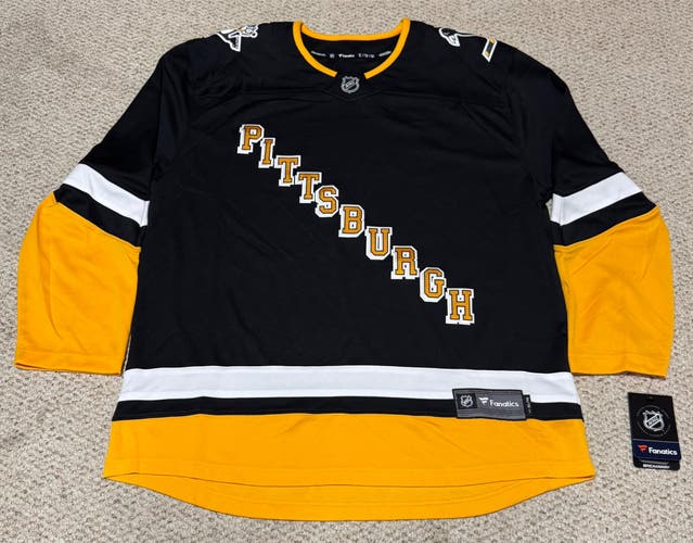 NEW Pittsburgh Penguins Fanatics Alternate Jersey