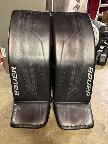 Large Bauer Supreme Shadow Goalie Leg Pads (Used)