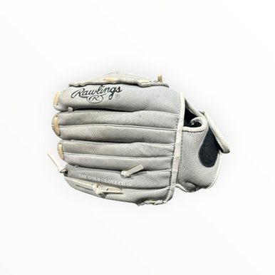 Used Rawlings HIGHLIGHT BB/SB Glove RH Throw Grey 10 1/2" 11375-S000376053