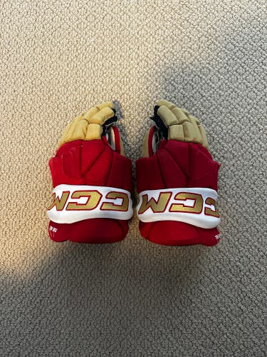 The Hill CCM HG95 Gloves 15" Pro Stock (Used)