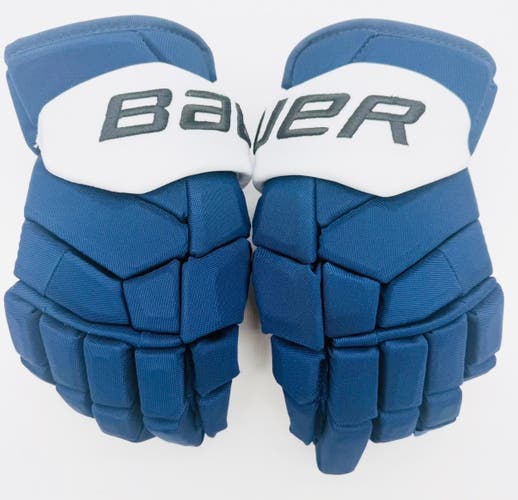 New Tampa Bay Lightning Bauer Supreme Mach Hockey Gloves-13"-Single Layer Palms-No Inserts