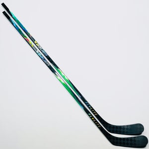 2 Pack Custom Green Bauer Vapor Flylite (1S Pro Build) Hockey Stick-LH-95 Flex-P92-Grip