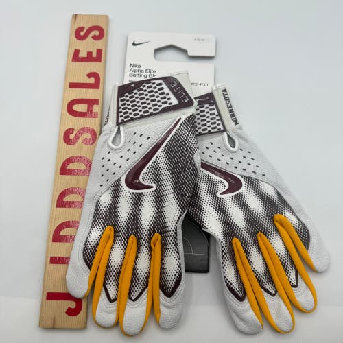 Nike Alpha Elite Minnesota Gophers PE Team Issued Baseball Gloves Men’s Sz M
New With Tags-RARE