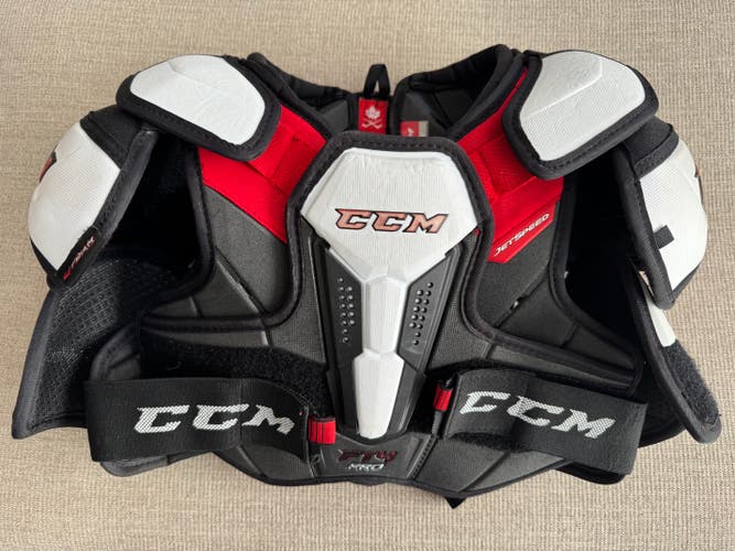 CCM JetSpeed FT4 Pro Shoulder Pads (Used) - Junior Large
