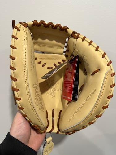 2025 Catcher's RH Rawlings Heart of the Hide Baseball Glove 34" (New)