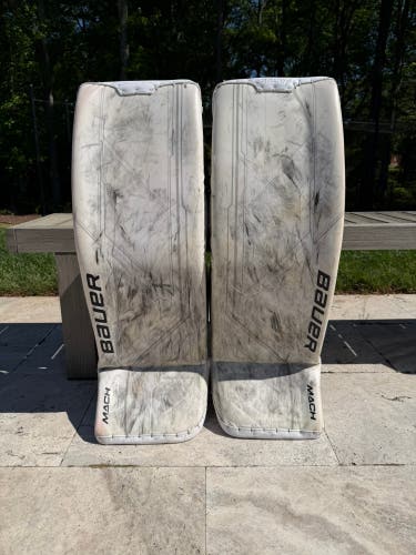 35" Bauer Supreme Mach Goalie Leg Pads (Used)