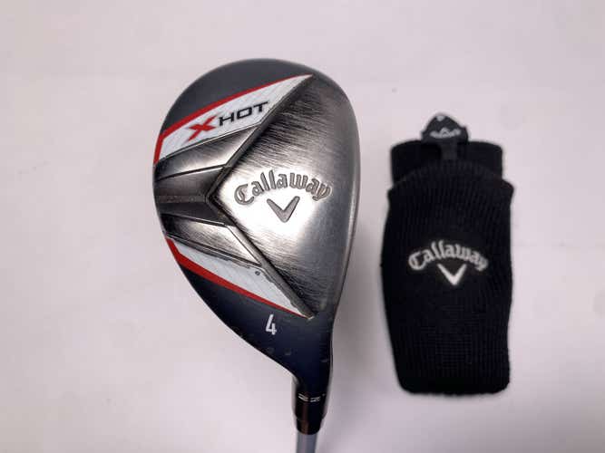 Callaway X Hot 19 4 Hybrid 22* 65g Regular Graphite Mens RH HC