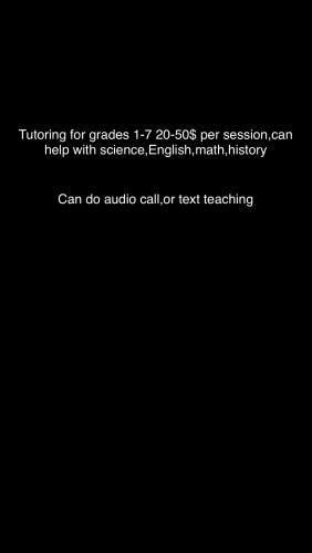 Tutoring younger students grades 1-7