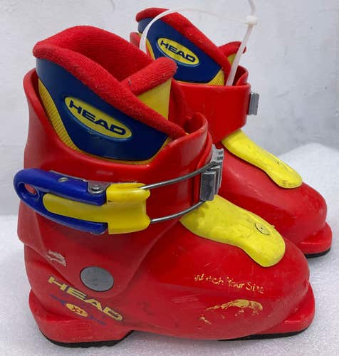 Mondo 15 Kid's HEAD Carve X1 Ski Boots (Used) (SY2879)