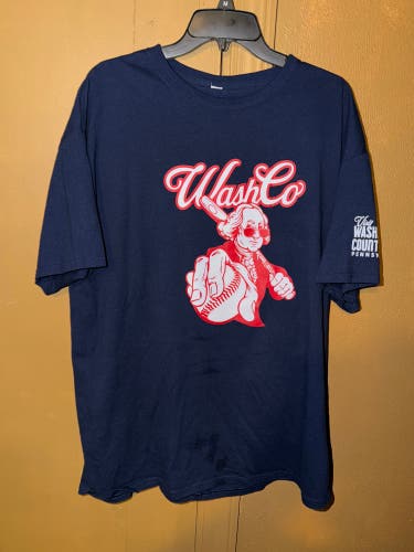 Washington County PA Wash Co George Washington Baseball Shirt Men’s Size XL Used