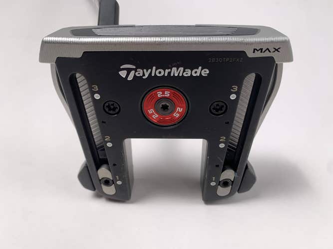 TaylorMade Spider GT Max Small Slant Putter 35" SuperStroke Pistol GTR 1.0 LH