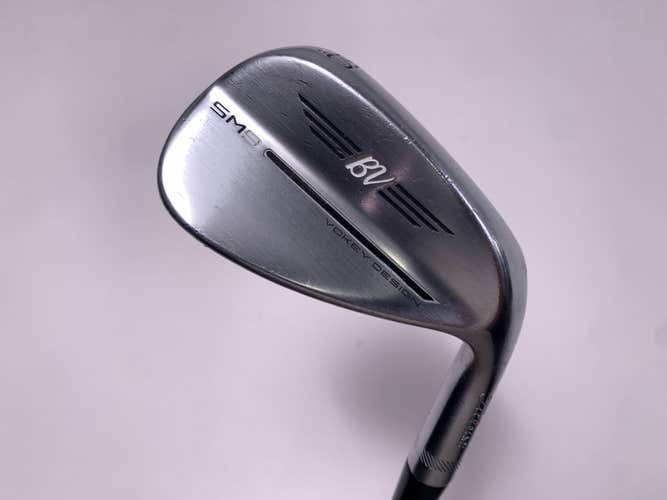 Titleist Vokey SM9 Tour Chrome Wedge 50* 8 Bounce F-Grind Wedge Steel Mens RH