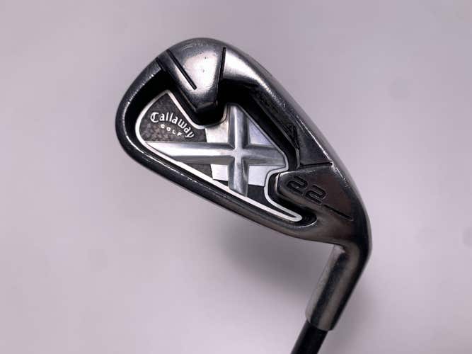 Callaway X-22 Single 6 Iron 75g Regular Graphite Mens RH